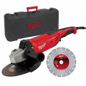 MILWAUKEE Kotni brusilnik in diamantna rezalka AG 22-230 E SET