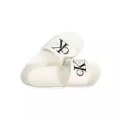 Natikači Calvin Klein Ess Slide Cv YM0YM01393 Bela