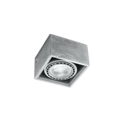 Sollux SL.0883 - Plafonska svetiljka QUATRO 1xGU10/40W/230V beton
