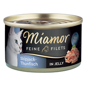 Miamor Fileji v želeju, konzerva 100 g - Črtasti tun