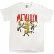 Metallica Load Chavez Cartoon Uni White S Majica