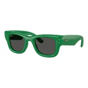 Ray-Ban x A$AP Rocky Wayfarer Puffer Naocare za sunce 0RB4940 683487, Cetvrtaste, Zelene