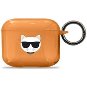 Karl Lagerfeld KLA3UCHFO AirPods 3 cover orange Choupette (KLA3UCHFO)