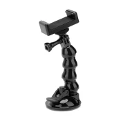 TELESIN Suction Cup držac za mobitele i sportske kamere, crni