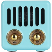 Generic Retro klasični prenosni FM radijski zvočnik podpira predvajalnik kartic TF, (21124755)