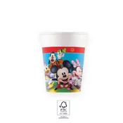Mickey Rock the House papirnate caše - 200 ml, 8 kom / paket