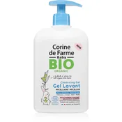 Corine de farme Baby BIO Cleansing Gel micelarni gel za telo in lase za otroke 500 ml