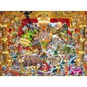 Heye - Puzzle Klasične risanke: Opera Chaotica - 1 500 kosov