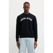 Bombažen pulover Guess Jeans