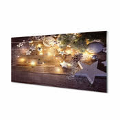 tulup.si Stenska plošča za kuhinjo Baubles stožci namizne svetilke 140x70 cm