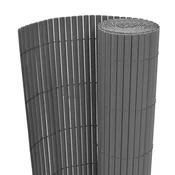 Vidaxl Vrtna ograja Siva 150 x 300 cm PVC