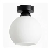 BRILAGI - LED stropna svjetiljka RETRO GLASS 1xE27/60W/230V O 15 cm crna/bijela