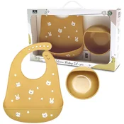 Silikonski set za hranjenje Lorelli Premium - 2 dela, Yellow 10230710001