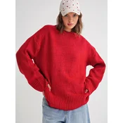 MixRay Pulover Pullover rdeča