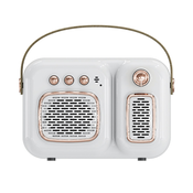 Generic Mini zunanji HD zvočnik Retro brezžični prenosni Bluetooth zvočnik Subwoofer Zunanji prenosni majhen zvočnik, (21133308)