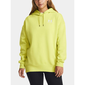 Under Armour Pulover Essential Flc OS Hoodie-YLW S