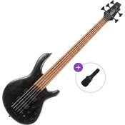 Cort B5 Element Open Pore Basic SET Trans Black 5 strunska bas kitara