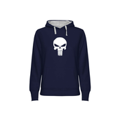 Hoodie womens Angry Skull