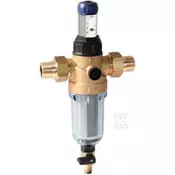 slomart Filter za pitno vodo DN20 RATIO Start DFR s reduktorjem tlaka, z izpiranjem