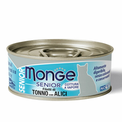 Monge | Jelly Senior za starejše mačke s tuno 80g