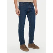 BOSS Jeans hlače Delaware Bo 50564546 Mornarsko modra Slim Fit