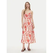 ONLY Poletna obleka Catja 15347529 Rdeča Regular Fit