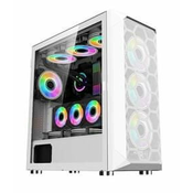 1stCool MiddleTower Wind Storm White, E-ATX, USB3.0 + 4x ARGB ventilator