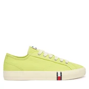 Tenis superge Tommy Jeans Archive Y2K EN0EN02956 Zelena
