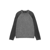 Pull&Bear Pulover STWD siva/antracit