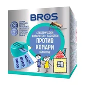 Bros Elektricni isparivac s 10 tableta protiv komaraca, za djecu