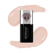 Semilac Smart Extend hibridni lak za nohte v odtenku Pale Nude št. 816 7 ml