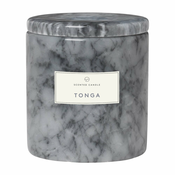 Svijeća s aromama tonga cvijeća u mramornoj posudi Blomus Marble