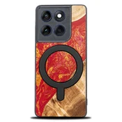 shumee Ovitek Bewood Unique za Motorola Edge 60 Pro 5G - Neons - Paris z MagSafe