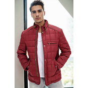 M8640 DEWBERRY MENS COAT-BURGUNDY-1
