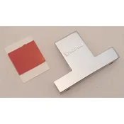 Samolepilni kovinski ročaj GALE, dolžina 51 mm, krom - Sapho - 24 - Lepilo - Drugo - 14