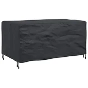 Vidaxl Prevleka za pohištvo Enobarvno Črna 160 x 100 x 70 cm 210D