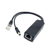 PoE razdjelnik IEEE802.3af DC12V 25.5W, propusnost 10100M
