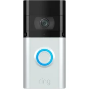 RING Video Doorbell 3 Plus srebrno