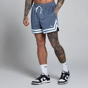 MP Mens Lift 5 Mesh Contrast Tape Short - Charcoal Blue - S