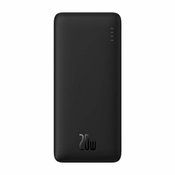 Baseus Airpow 20W brzo punjenje, prijenosna baterija 10000mAh, crna