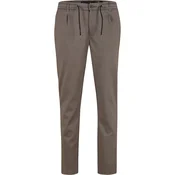 INDICODE JEANS Hlače z naborki Zeddi rjava