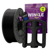 WINKLE ASA filament, gagatno črn, 1.75 mm, 1 kg