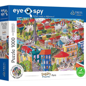 Trefl - Puzzle Eye-Spy Sneaky Peekers, Paris UFT - 1 000 kosov