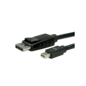 Roline DisplayPort kabel v1.1, DP - Mini DP, M/M, 5.0m, crni