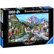 Ravensburger - Puzzle Vitajte v Banffe - 1 000 kosov