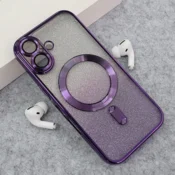 Maska Mag Case Electroplated za iPhone 17 ljubicasta