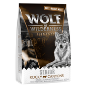 Wolf of Wilderness SENIOR Rocky Canyons - govedina iz proste reje - 300 g