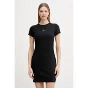Calvin Klein Jeans Obleka  siva / črna