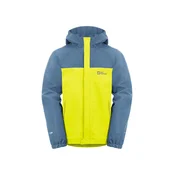 Otroška vodoodporna jakna Jack Wolfskin TUCAN rumena barva