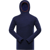 Mens quick-drying sweatshirt ALPINE PRO HISH navy